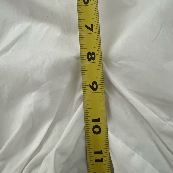 Fiorucci White button down elastic waist romper size 40 IT/4 US NWT Cotton - Picture 7 of 11